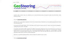 Desktop Screenshot of geosteering.com